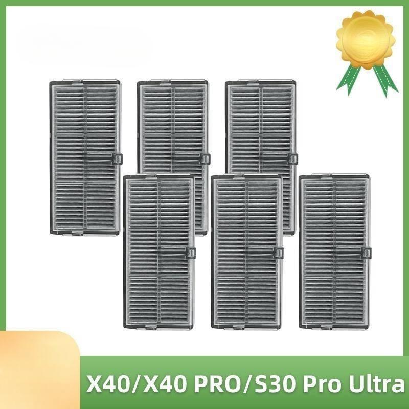 Für Dreame X40 / X40 Pro / X40 Ultra / S30 Pro Ultra Saugroboter Zubehör Rollbürste Hauptseitenbürste Abdeckung Filter Mopphalterplatte Staubbeutel