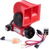 FARBIN Snail Air Horn With Compressor Relay Harness 12V 150db Super Loud Dual Tone Car Horn For Truck Motorcycle Car Accessory