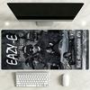 2pac Customizable Name Mouse Pad Keyboard Mat Study Desk Mat Non-Slip Rubber Bottom Computer Decor Item Office Use