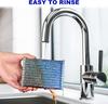Newest 4PCS Double-sided Kitchen Dishwashing Sponge Household Cleaning Sponge Wipe Scouring Pad Cleaning Supplies Cleaning Tools