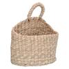 Hanging Basket Seagrass Woven Wall Hanging Storage Basket Organizer for Home Garden Decoration