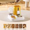 Automatic Pet Feeder 2-in-1 Pet Food Feeder And Water Dispenser Large Capacity Cat Feeding Station for Small Medium Cats Dogs