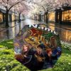 Custom Name Personalized Harry potter Print Umbrella, Auto Open Close, 8‑Rib Sturdy Frame, Commute Camping Hiking Use, Birthday Gift
