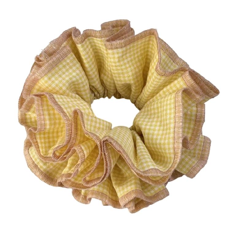 Multicolored Retros Head Rope Temperament Ladies Hair Ties Scrunchies Ties During Work Or School
