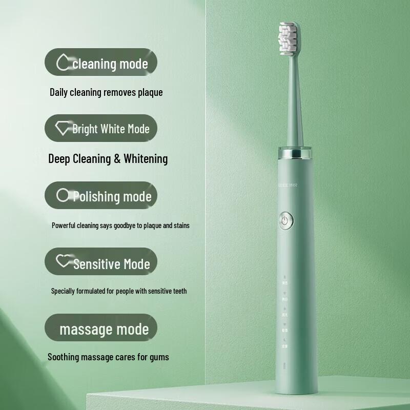 POREE PT1701 Sonic Electric Toothbrush CN plug (adapter included)