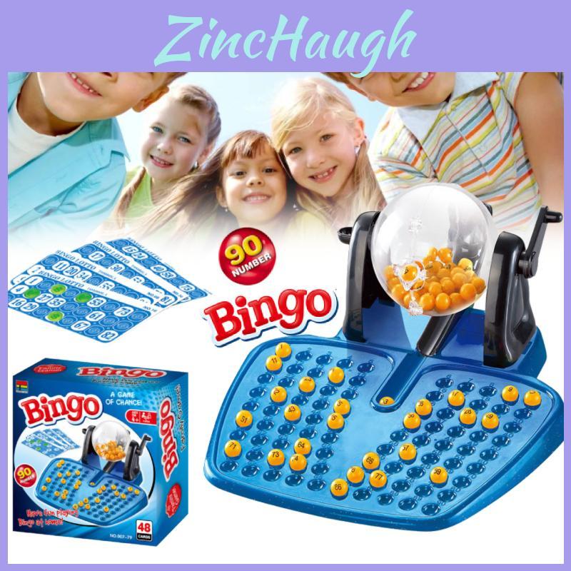 Jogo de Bingo de Plástico Envolvente Máquina de Loteria Portátil Perfeito Para Festas e Reuniões Familiares