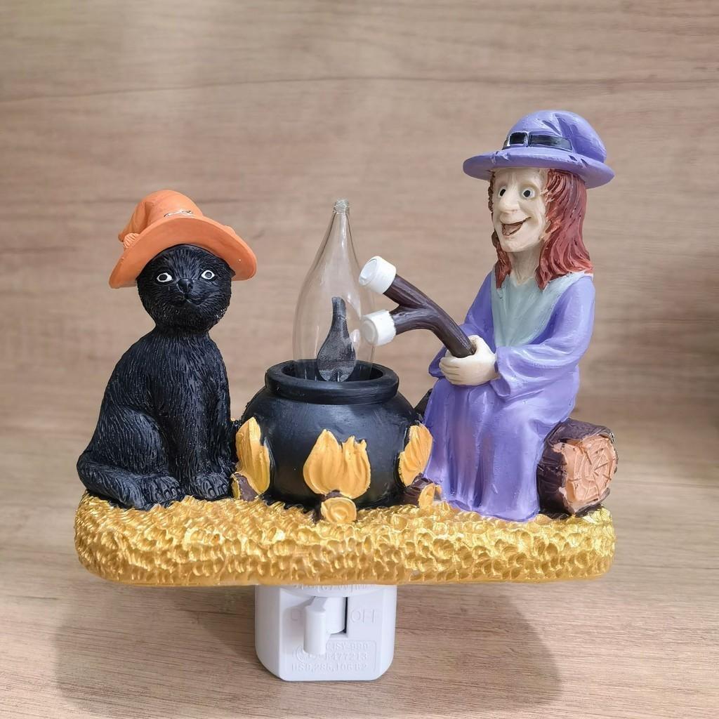 

Delightful Ghost White Night Light Figurine For Halloween And Special Occasion Gifts Witch