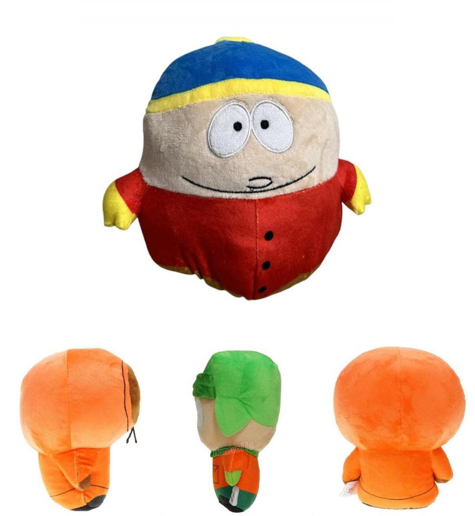 South Park Keychain With Kyle Cartman And Kenny Plush Toys
