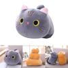 Delightful Cartoon Plush Toy Cat Pillow Soft Cushion For Comfortable Support