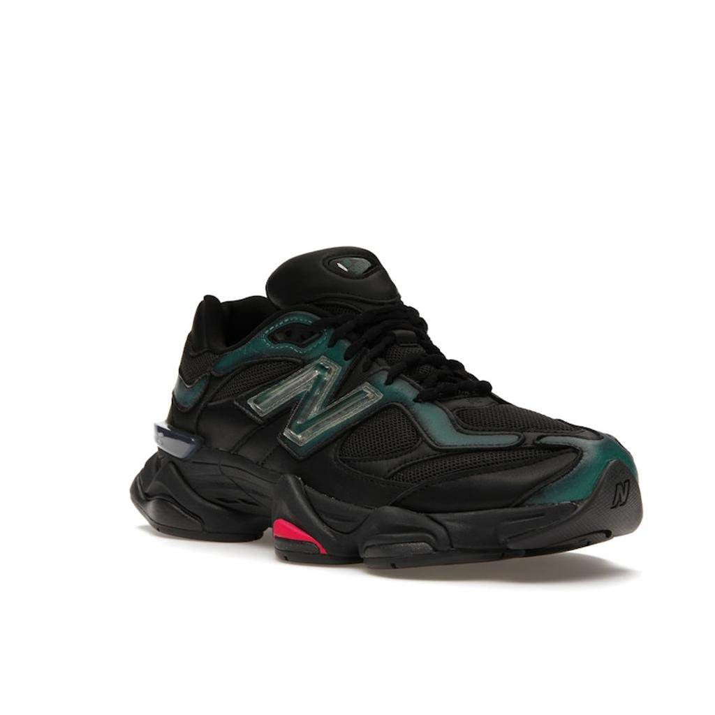 Mowalola X New Balance 9060 Burglarwear - Teal Unisex Sneakers Black U9060ML