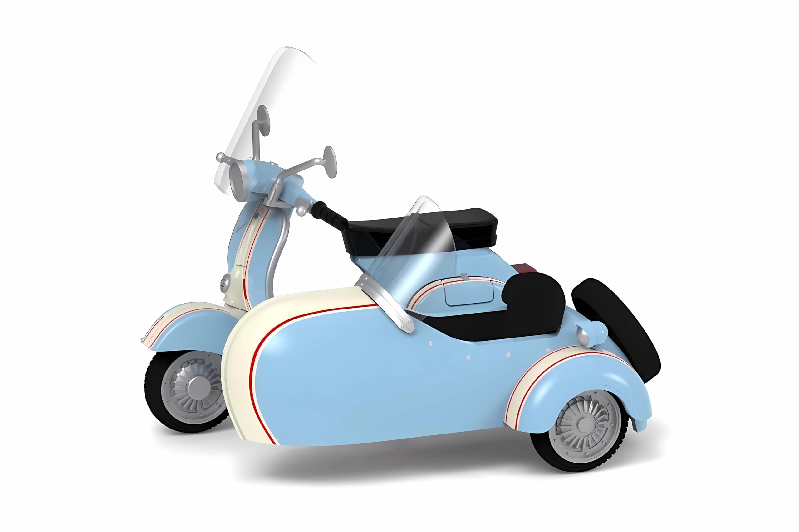 

Tiny City No.108 Vespa with Sidecar