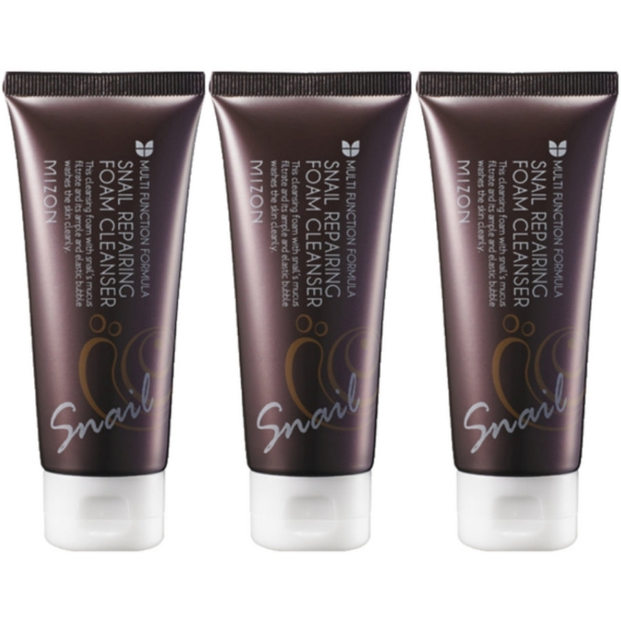 MIZON Snail Repairing Foam Cleanser 62g*1Pc/2Pcs/3Pcs/4Pcs