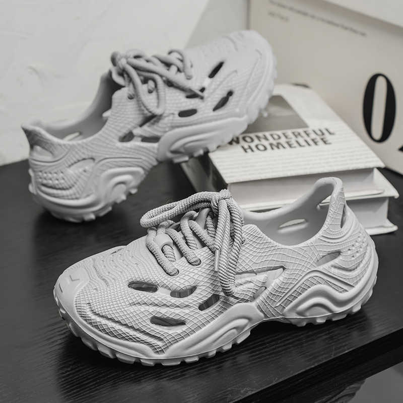 Spring-autumn Non Slip Big Size Men Sandals Slippers Men's Rubber Flip Flops Shoes Sandalo Sneakers Sports Outside Sepatu