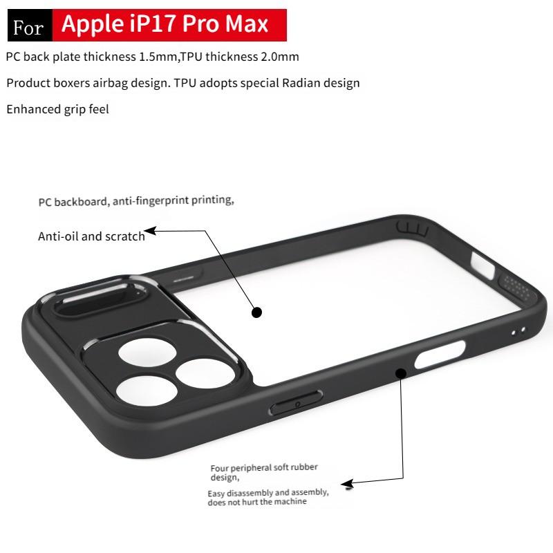 For iPhone 17 Pro Max TPU Case For Cover for iPhone 17 17 Air 17Pro 17 Pro Max Anti-Shockproof Case Case For iPhone 17 Pro Max