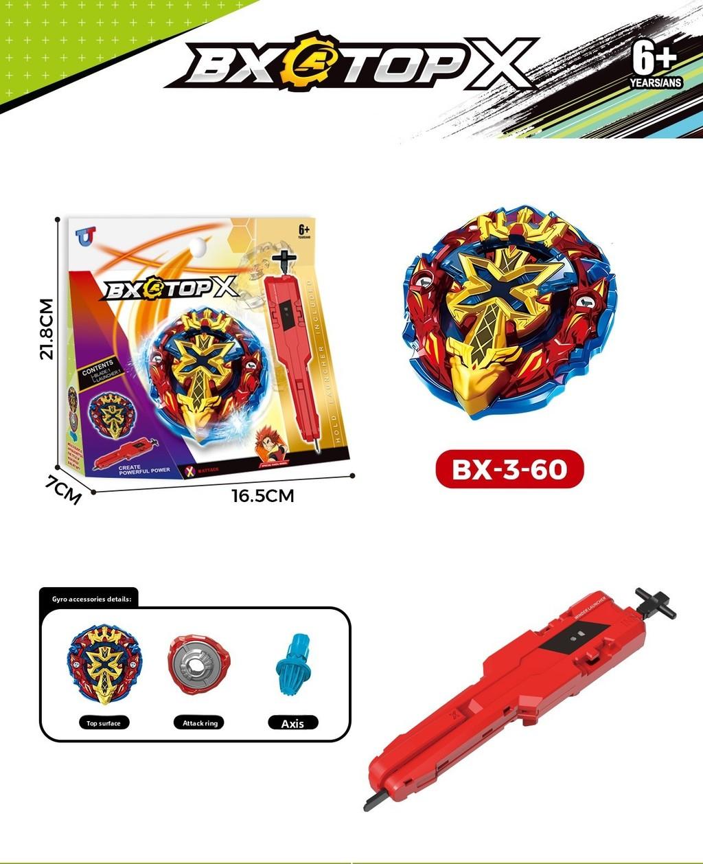 Beyblade Burst Combustion Spiral Alloy Spin Top With Launchers For Kids And Collectors Style1