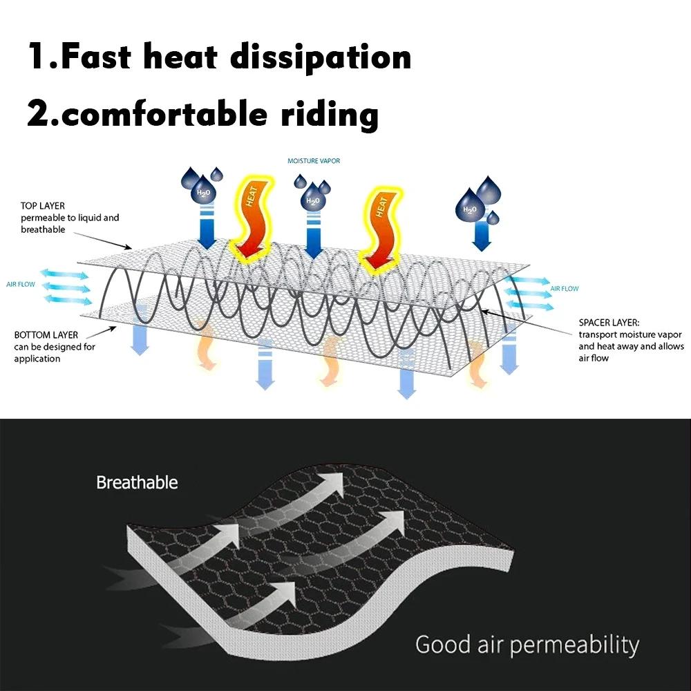 For Honda 2025 NC750X Motorcycle Seat Cover 3D Airflow Seat Protection Cover NC 750X NC750 X 2025+Seat Insulation Seat Cover