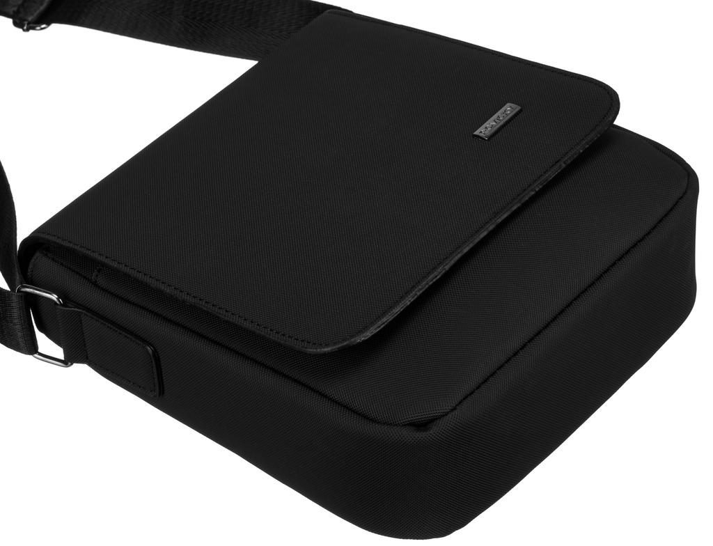 Men's PU bag R-652-2-6847 black