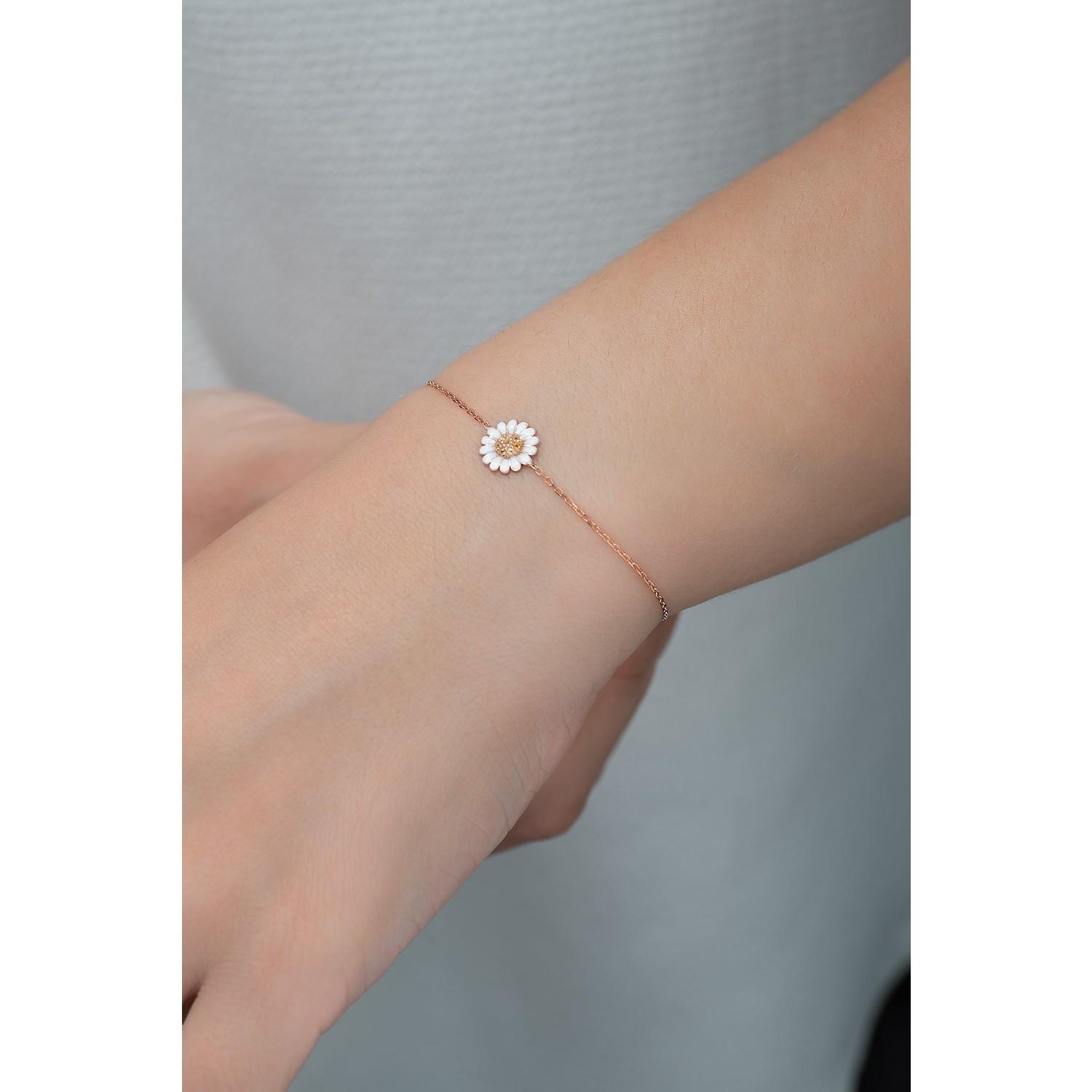 

Женский браслет Tiny Daisy из стерлингового серебра 925 пробы