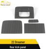 Voyah 22 Dreamer Rear Anti-Kick Panel Sequin Pad Decorative Sticker Car Accessory