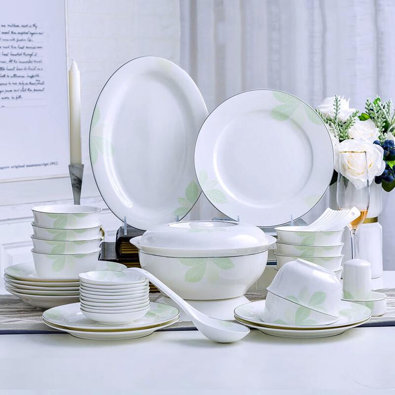 Jingdezhen European Style Ceramic Dinnerware Set 28-Piece