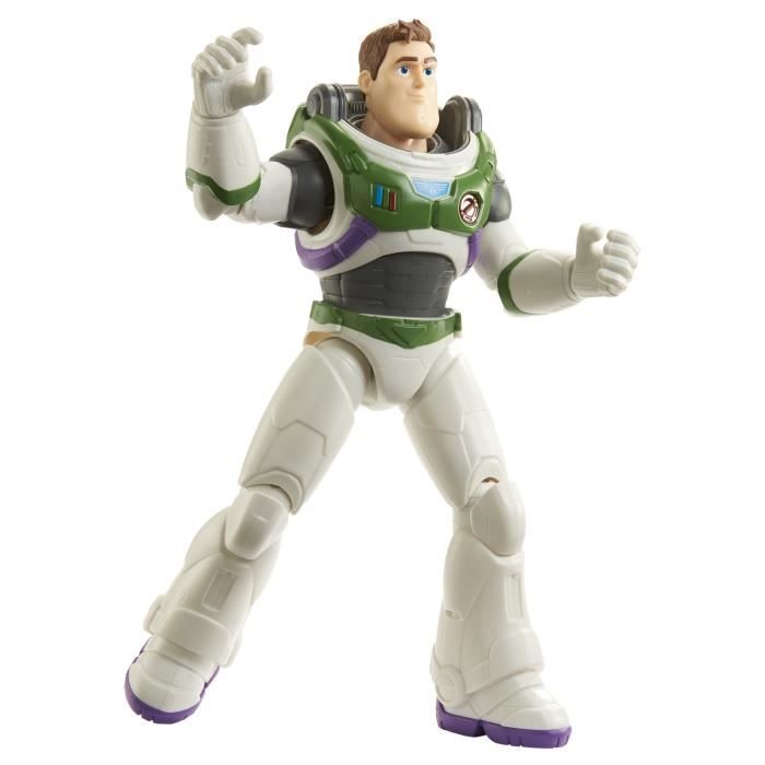 Figurine Buzz l'Éclair Ranger de l'Espace Alpha - MATTEL - 30cm - Multicolore - Extérieur