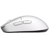Sprime Wireless Gaming Asymmetrical Warranty from Domestic Authorized Distributor sp-pm1-white Mouse, 4K/8K Compatible, Wireless/Wired, FPS/TPS,