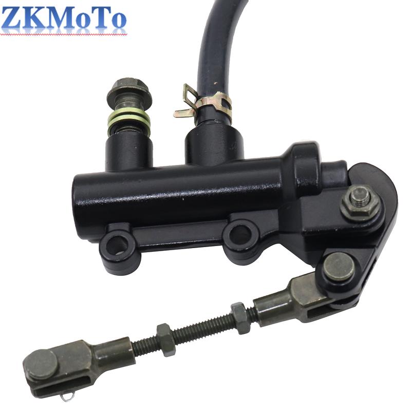 Motorcycle Rear Brake Hydraulic Master Pump With Oil Cup For Honda CB500 CB1000 CBR125R CBR250R CBR300R CBR500R CBR600F CBR600RR