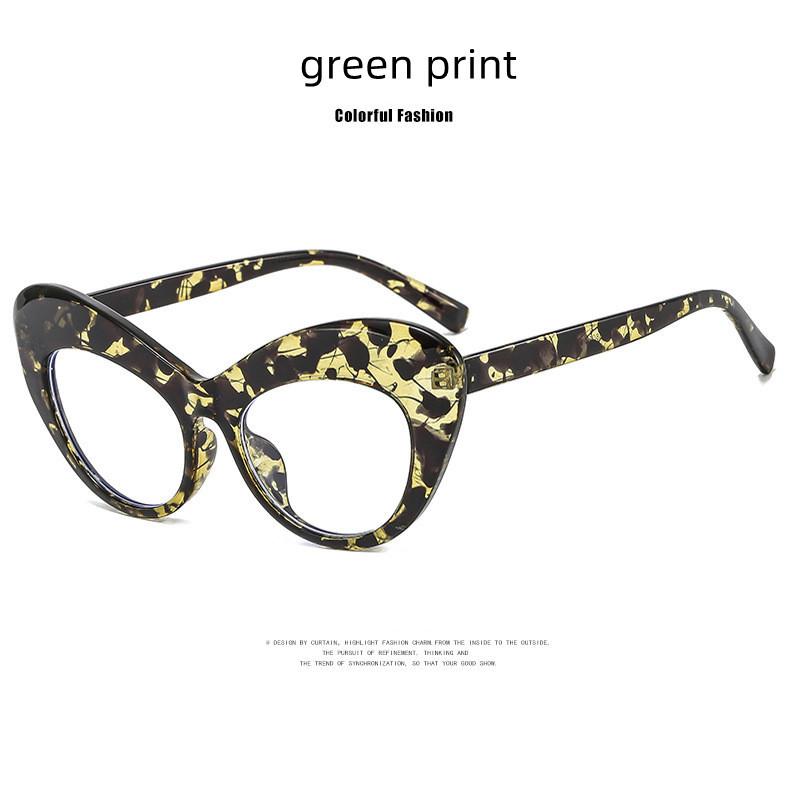 Retro Cat Eye Anti Blue Light Radiation Computer Reading Glasses Women Eyeglasses Presbyopic Diopter +1.0 1.5  2.0  2.5  3.0 3.5