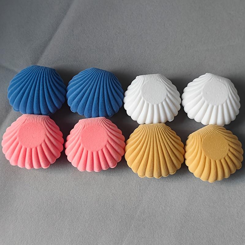 12pcs Shell Velvet Jewelry Gift Boxes Packaging Box Multi-Colors Necklace and Earring Jewelrys Pendant Organizer Display Cases