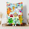 1pc Blanket Numberblocks7 Print Design, Lightweight Blanket for Sofa, Bed- Soft &Warm, Gift for All Seasons like Christmas, Halloween