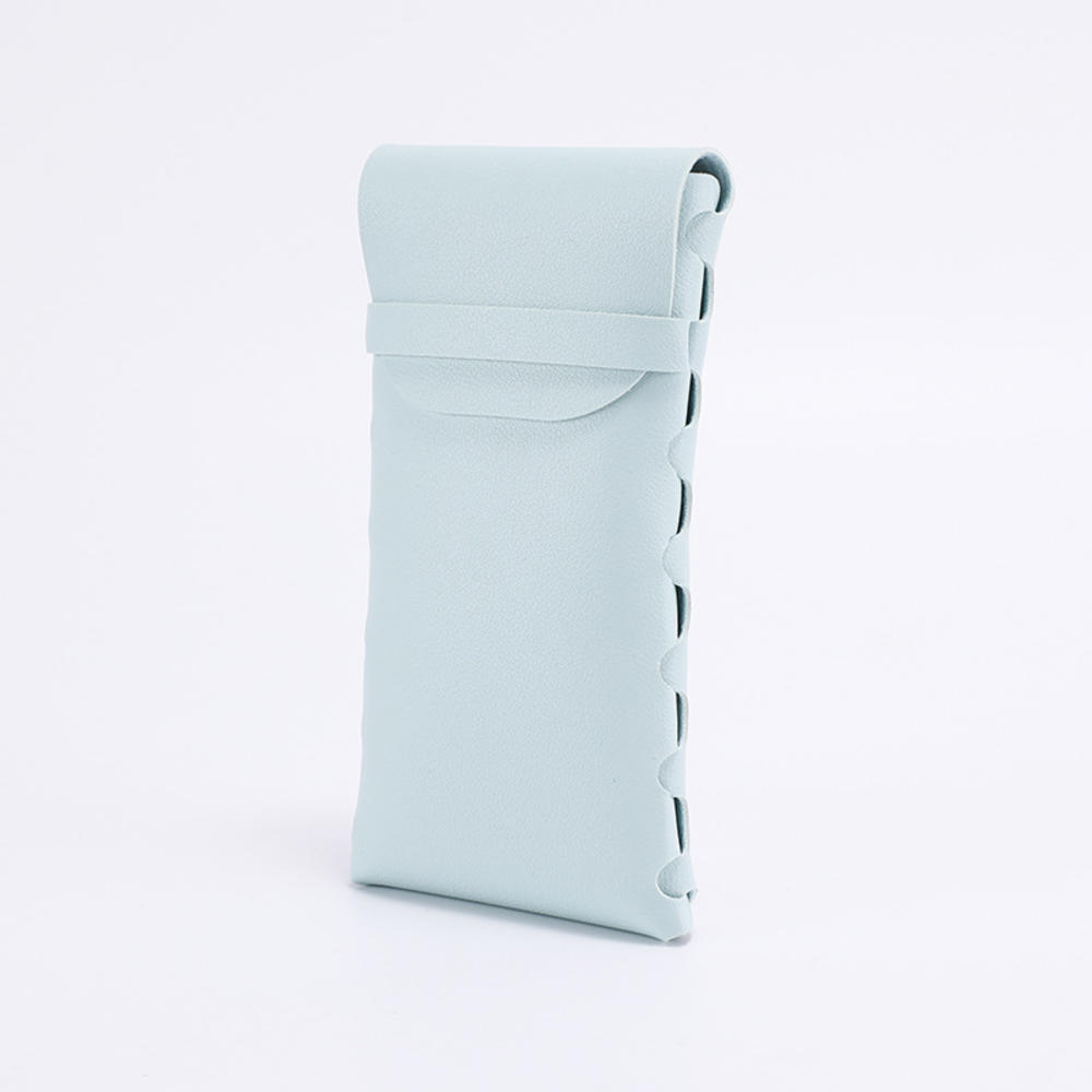 Fashion Soft PU Leather Sunglasses Bag Eyeglasses Organizer Protective Case Portable Travel Sunglasses Boxes Eyewear Accessories