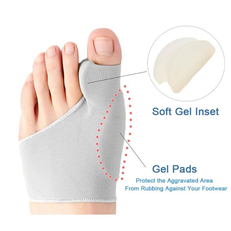 Hallux Valgus Bunion Corrector Toe Separator Adjustable Orthotics Feet Bone Straightener for Pain Relief