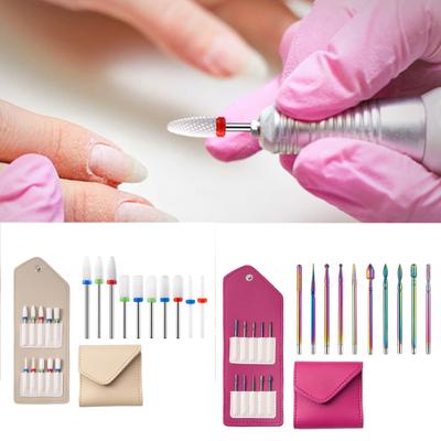 10Pcs Nail Bits Nail Drill Bit Fast Remove Cuticle Acrylic or Hard Gel Nail Polish for Manicure Nail Art Machine