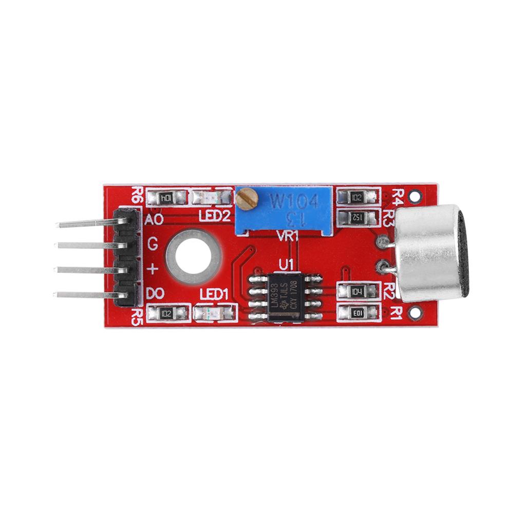 High Sensitivity Microphone Audio Amplifier Module Output 20dB Gain Low Noise DC 3.3V5V