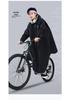 Regenmantel für Mountainbike-Fahrer (Jugend) – Ganzkörper, Sturmsicher, Verdickt, Verlängerte Länge, Für eine Person, Speziell für das Radfahren