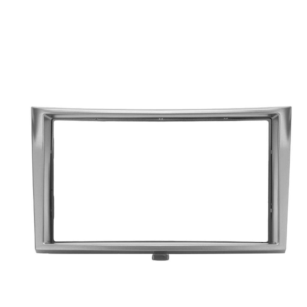 2‑DIN Car Stereo Radio Fascia 173x98mm Dashboard Frame Replacement for Legacy 2009‑2014