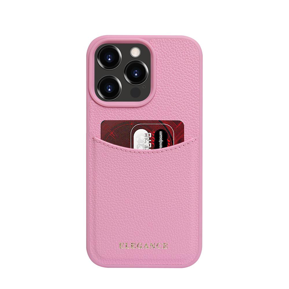 Card Phone Case for Apple iPhone16 Pro Max Plus- Drop-Resistant PU Leather Card Holder Phone Cover for iPhone 16/15/14/13/12/11/Pro/Plus/Promax