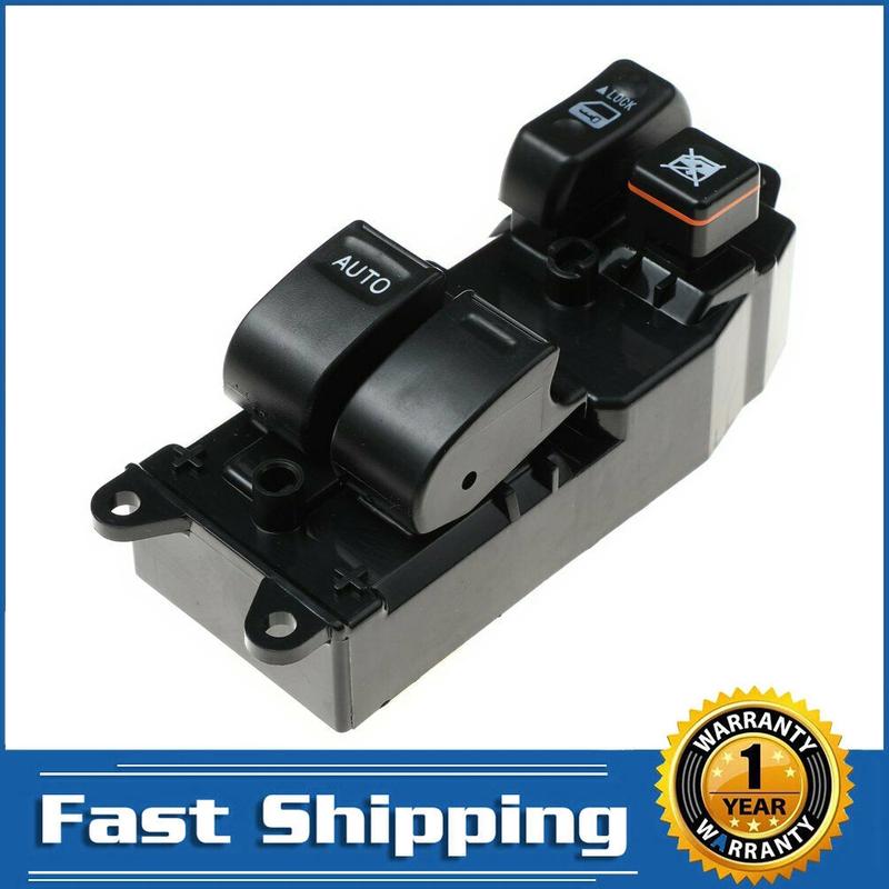

Front Left Driver Electric Window Lifter Control Switch for Toyota Yaris Hiace 1999 2000 2001 2002 2003 2004 2005 84820-10100