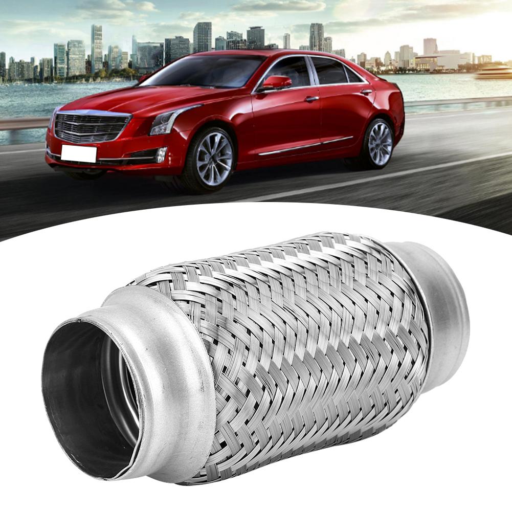 2 x 6in Tub Flexibil Eșapament Auto Oțel Inoxidabil Tub cu Articulație Sudată Accesorii Auto