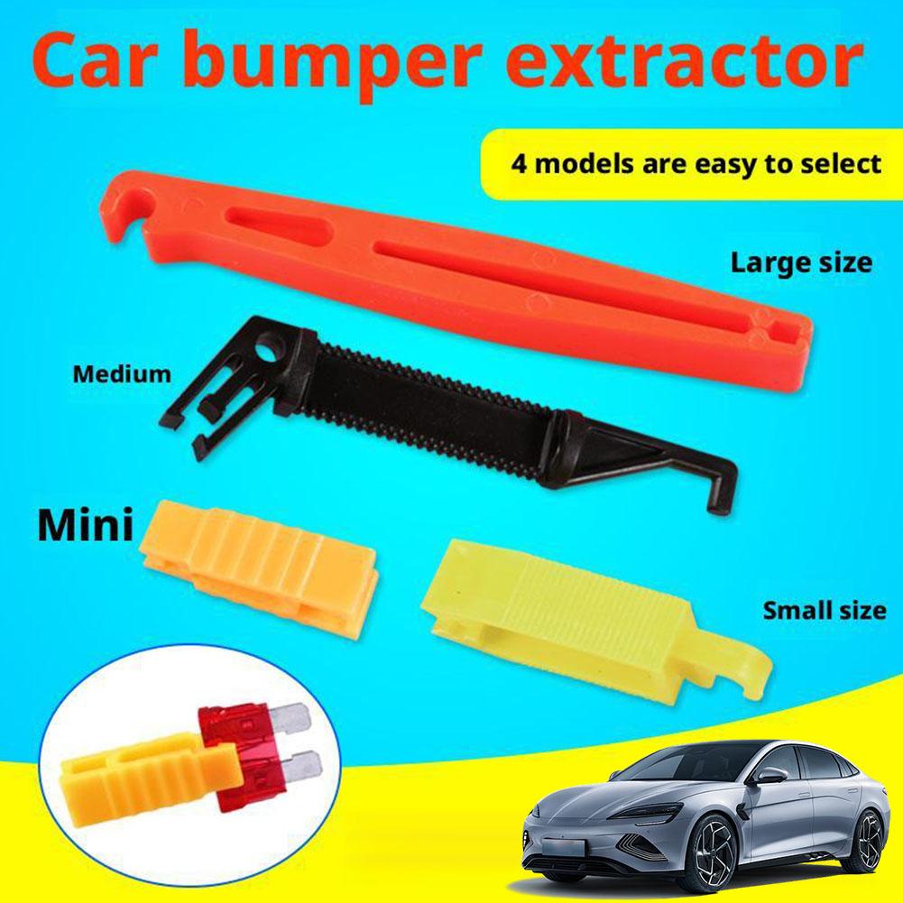 4Pcs Automobile Fuse Clip Car Fuse Extractor Fuse Remover Auto Fuse Plier for Car Fuse Holder Fuse Box Disassembly Tool Fuse Holders1