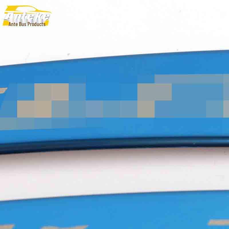 GL6 Stainless Steel Door Handle Decorative Sticker - Bright Strip for Armrest Handshake Buckle