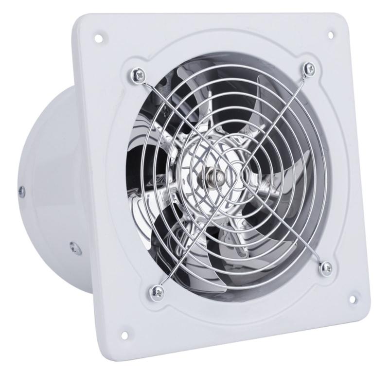 220V Industrial Ventilation Fan Extractor Fan Wall-Mounted Window Exhaust Fan for Kitchen Bathroom and Laundry Room