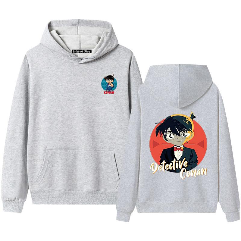 Detektiv Conan Riman Pánské a dámské mikiny s kapucí, Mikiny, Zesílený párový styl