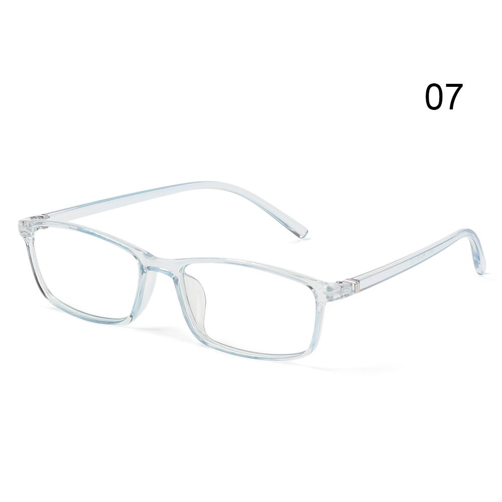 Women Anti Blue Light Glasses Vintage Computer Eyewear Full Frame Transparent Eye Protection Eyepiece Square Goggles Eyeglasses