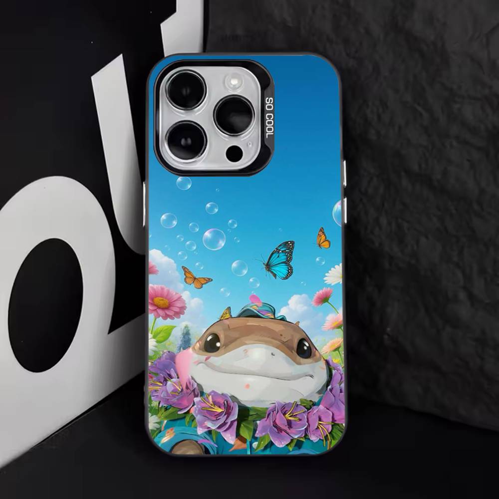 J-Jeff The Land Shark Phone Case For iPhone 17,16,15,14,13,12,11,Pro,XS,Max,Plus,Mini,SE4,E Black Matte Shockproof Cover iPhone16PRO