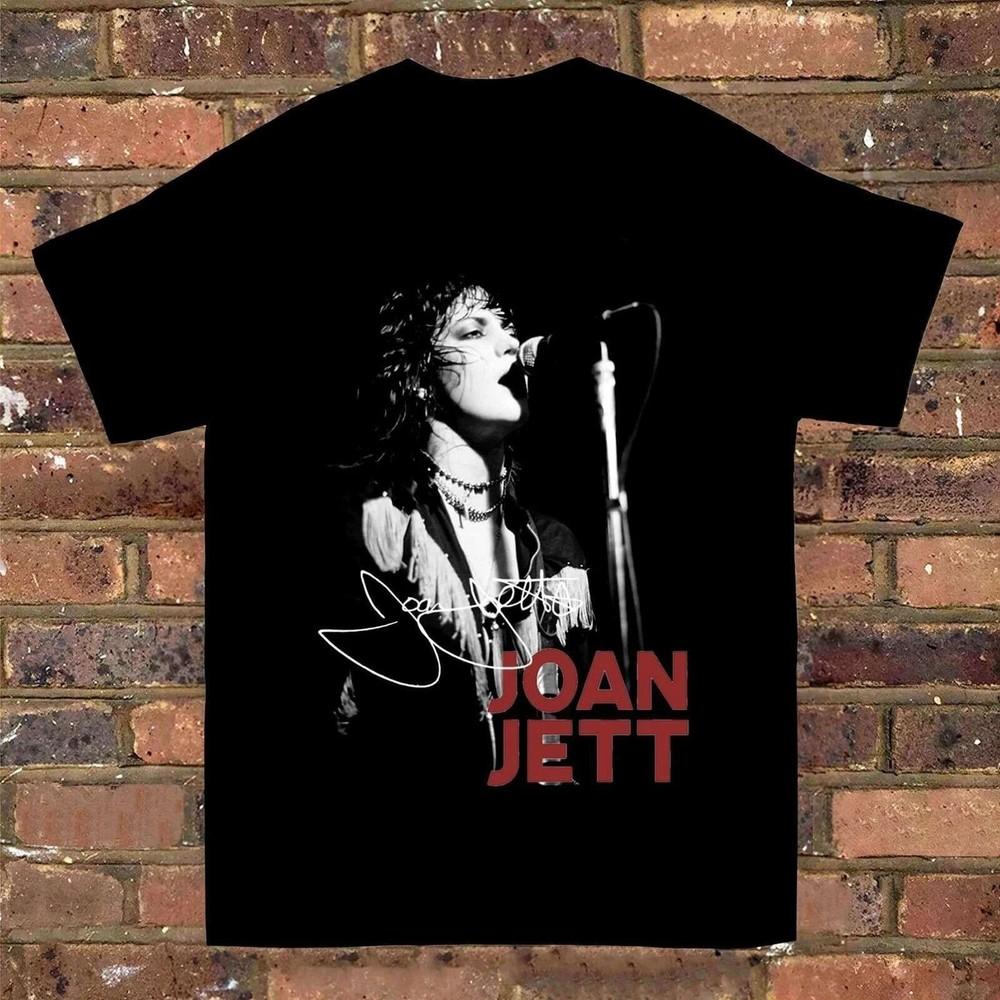 Joan Jett Signature Short Sleeve Unisex All Size T- shirt Unisex T-Shirt M