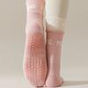 Yoga Socks Professional Women's Mid Tube Socks Pilates Sports Fitness Socks Non Slip Socks