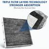 Cabin Air Filter Replacement For CP285 CF10285 Toyota Lexus Scion Camry Corolla Tundra Highlander Prius Vehicle Premium Cabin Filter With Activated