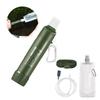 Stroh Reinigungs-Wasserfilter Mini Trinkwasser-Filterstrohhalm Camping