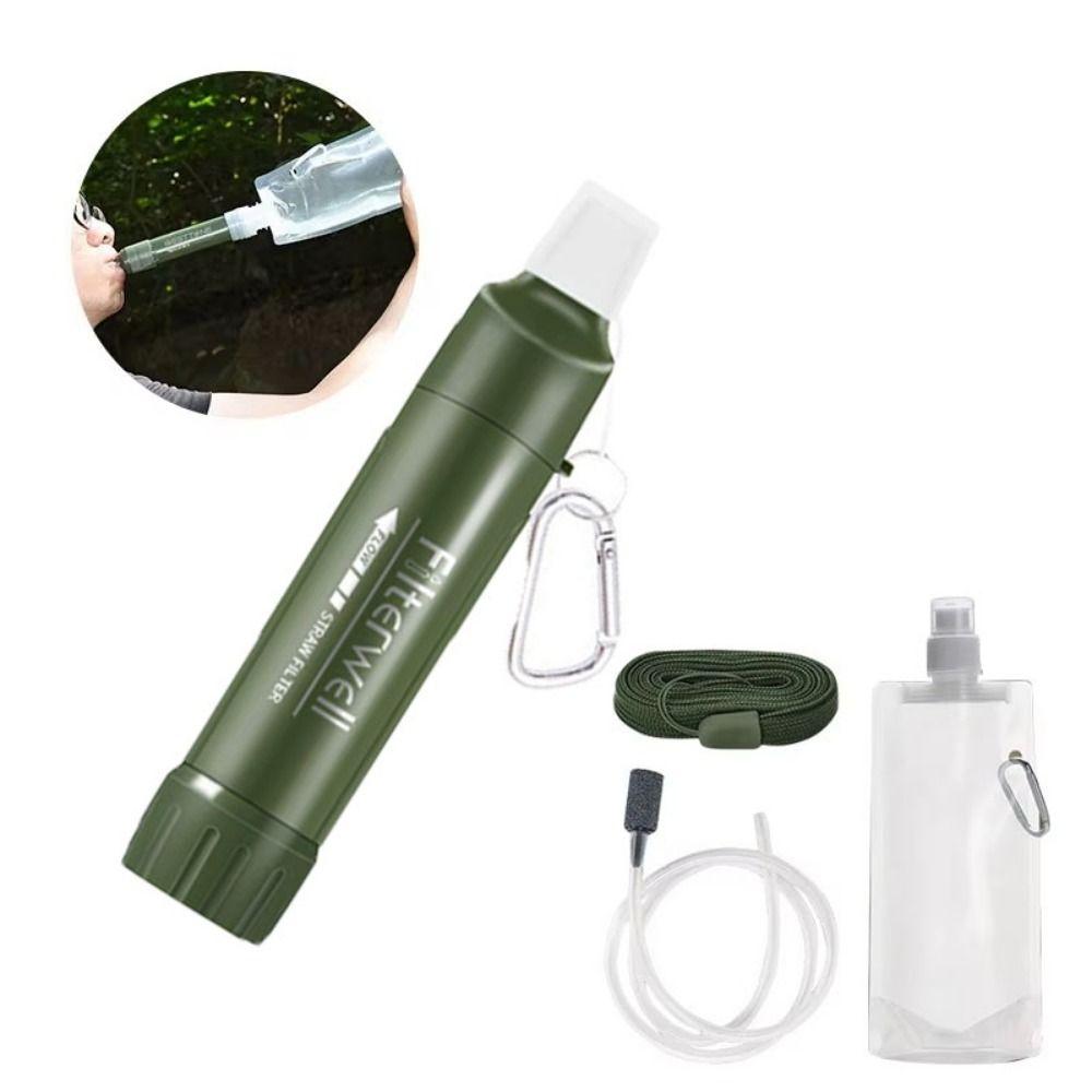 

Mini Mini Water Filter Straw Straw Drinking Water Filtering Straw Outdoor 1 Set